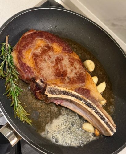 Australian tomahawk steak, approximately 1.2 kg photo review